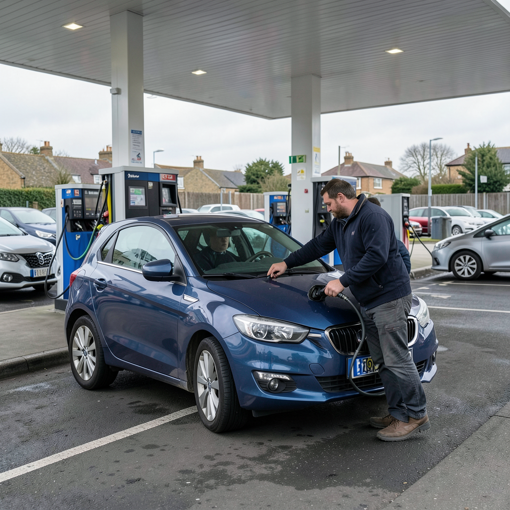AA warns Sussex diesel at 196.1p as AA calls for extended fuel duty cut